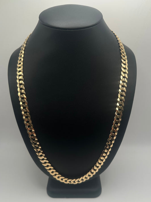 10K Glitter Cut Chain 50.2g